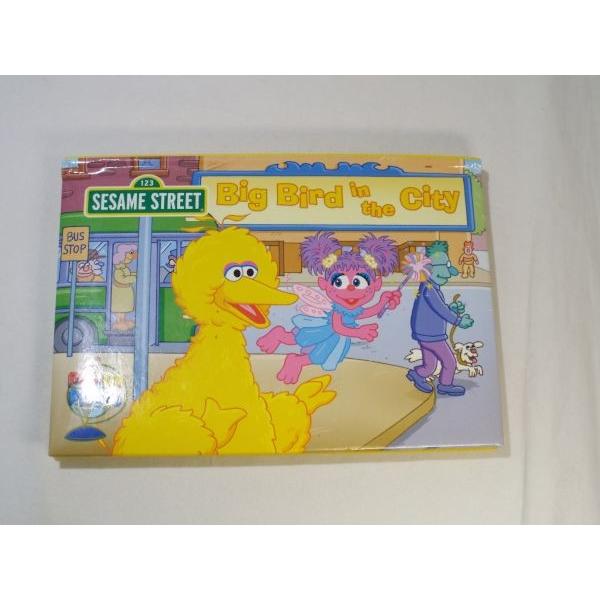 仕掛絵本[セサミストリート Big Bird in the City] 洋書 ビッグ