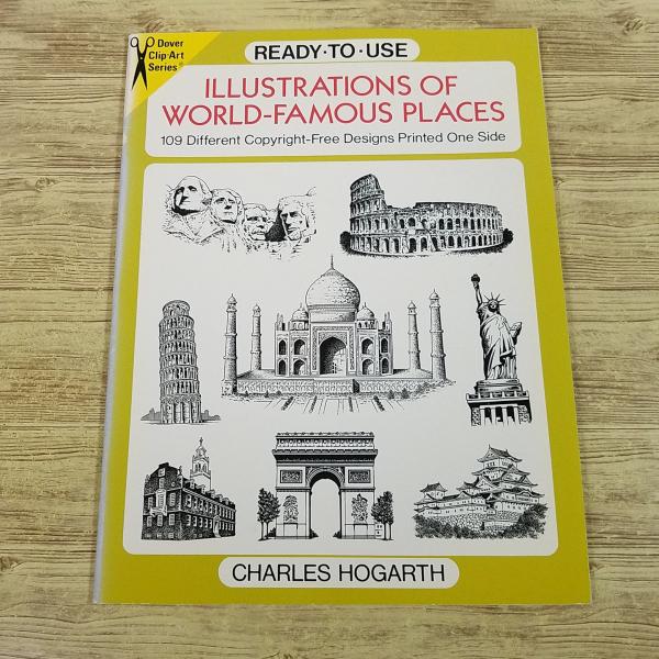 【DOVER】【イラストカット】【クリップアート】【観光地】【名所】【著作権フリー】【フリー素材】