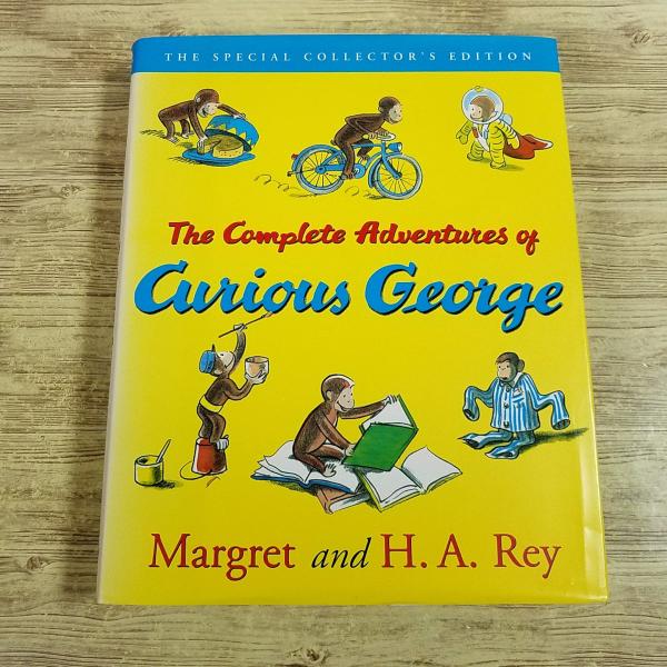 【ひとまねこざる】【おさるのジョージ】【Curious・George】【Ｈ．Ａ．レイ】【洋書】【絵本】【英語絵本】
