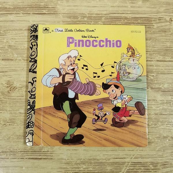 希少 vintage 洋書 ウォルトディズニー ヴィンテージ ピノキオ 絵本