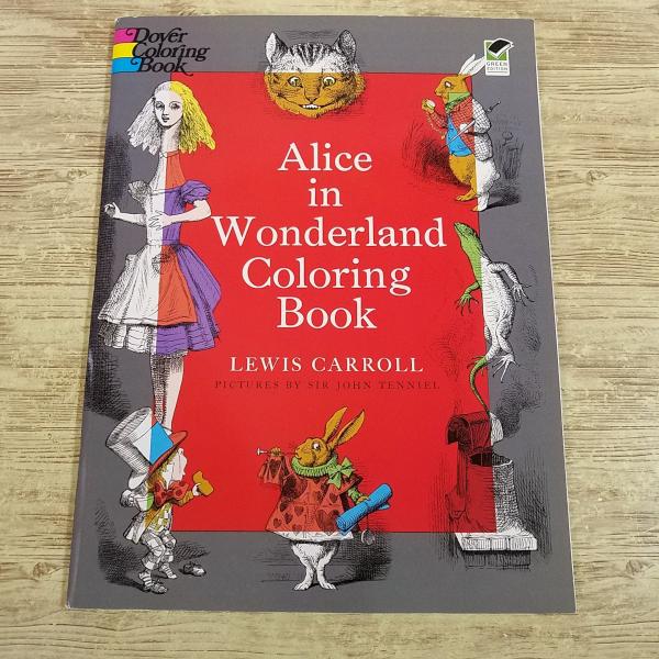 【塗り絵】【不思議の国のアリス】【ジョン・テニエル】