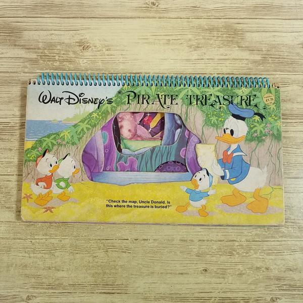 仕掛絵本[ディズニー ドナルドダック Walt Disney's PIRATE TREASURE