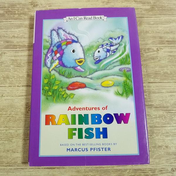 【にじいろのさかな】【マーカス・フィスター】【洋書】【外国語絵本】【英語絵本】【英語学習】【Rainbow・Fish】【I・Can・Read・Book】