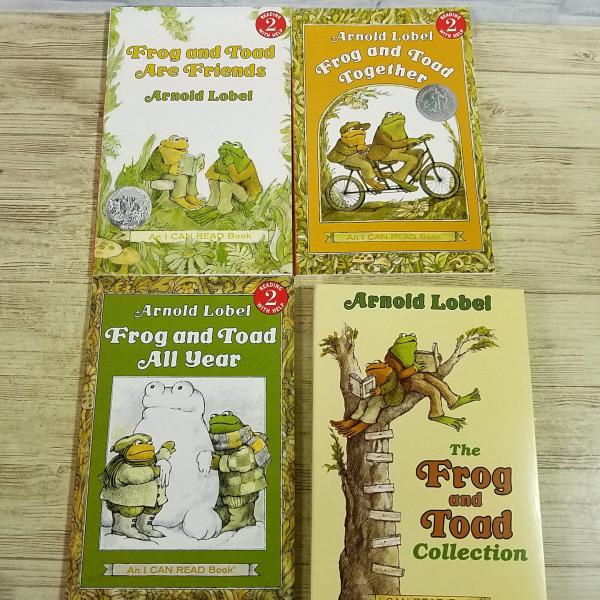 外国語絵本[アーノルド・ローベル  英語版がまくんとかえるくん 箱入り3冊セット The Frog and Toad Collection] ソフトカバー 英語絵本