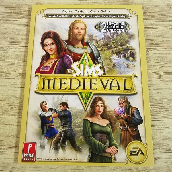攻略本[シムズ・ミディーバル オフィシャルガイド Sims Medieval: Prima Official Game Guide] 中世シムズ 洋書 英語