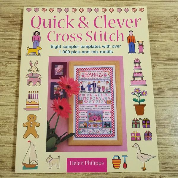 手芸系[手軽にかしこく クロスステッチ図案集 Quick ＆ Clever Cross
