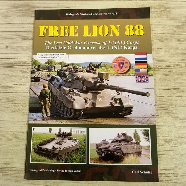 ミリタリー[フリー・ライオン88 オランダ第1軍団、冷戦最後の演習 Free Lion 88] TANKOGRAD 洋書 戦車写真集 軍事 資料集