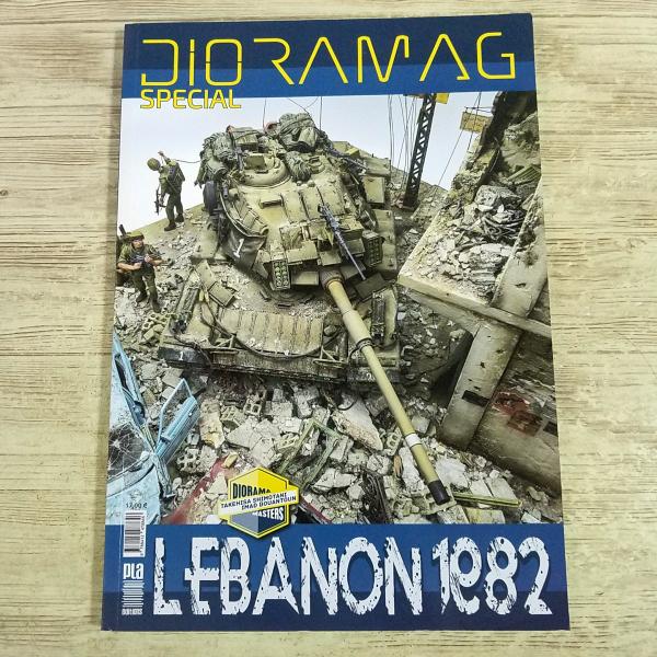プラモ制作[ディオラマグ スペシャル レバノン 1982 DIORAMAG SPECIAL LEBANON 1982] ジオラマ 情景 洋書 模型