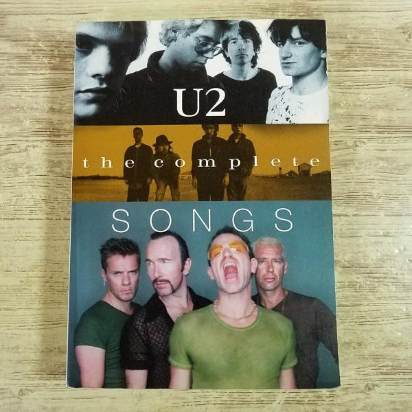 楽譜[U2 コンプリート・ソングブック The Complete Songs] 129曲 ギター弾き語り 洋書 洋楽 ロック 輸入楽譜 ボノ