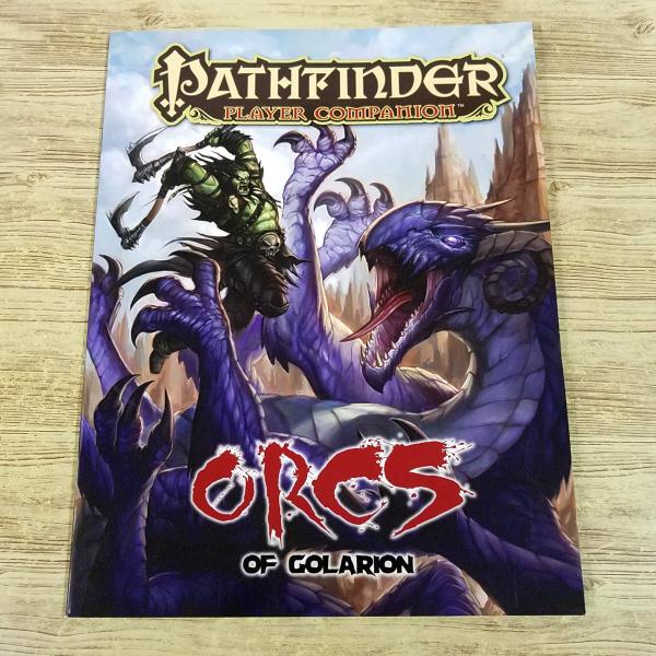 TRPG[パスファインダーRPG英語版 ORCS OF GOLARION: PATHFINDER PLAYER 