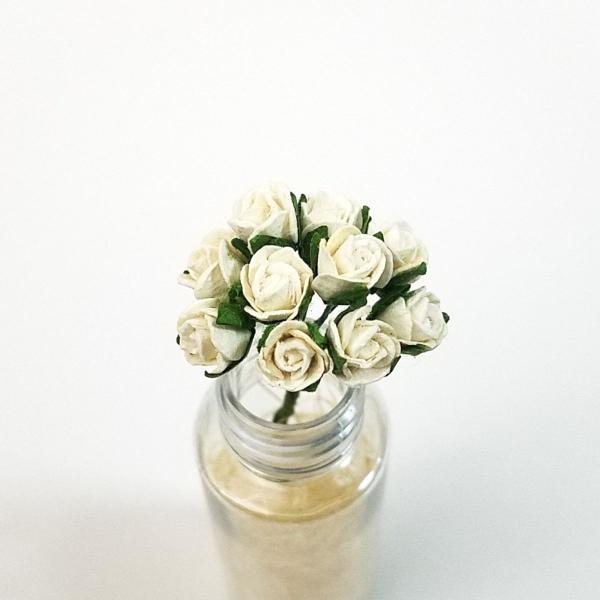 【ペーパーフラワー】【ミニ造花】【手芸】【手作り】【ハンドメイド素材】【リース】【ブーケ】【アートフラワー】【ミニチュア】【ドールハウス】