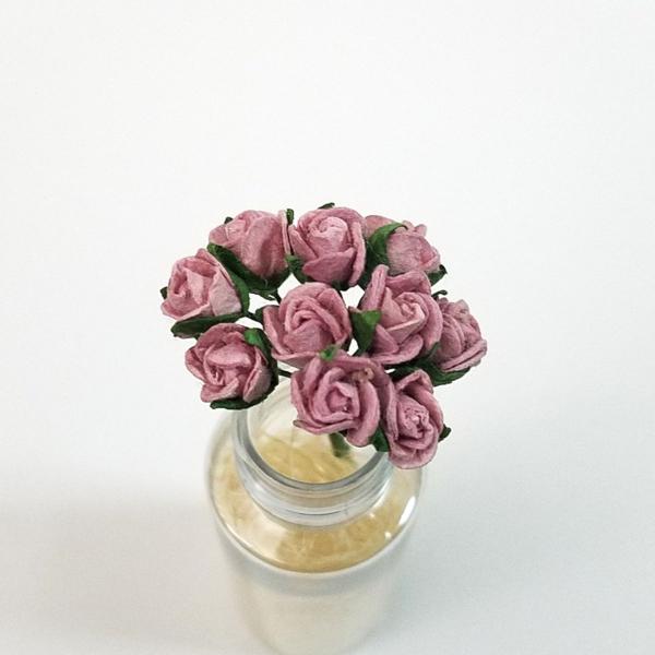 【ペーパーフラワー】【ミニ造花】【ハンドメイド素材】【手芸】【手作り】【ハンドメイド】【リース】【ブーケ】【アートフラワー】【ミニチュア】【ドールハウス】