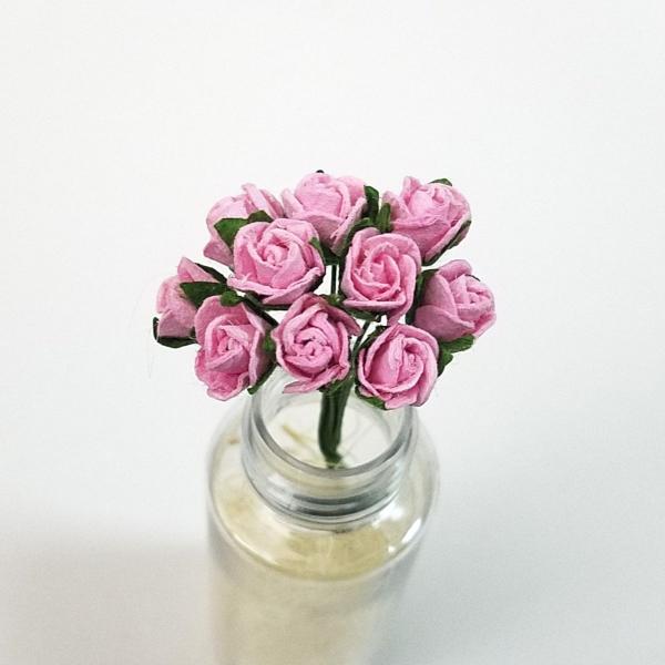 【ペーパーフラワー】【ミニ造花】【ハンドメイド素材】【手芸】【手作り】【ハンドメイド】【リース】【ブーケ】【アートフラワー】【ミニチュア】【ドールハウス】