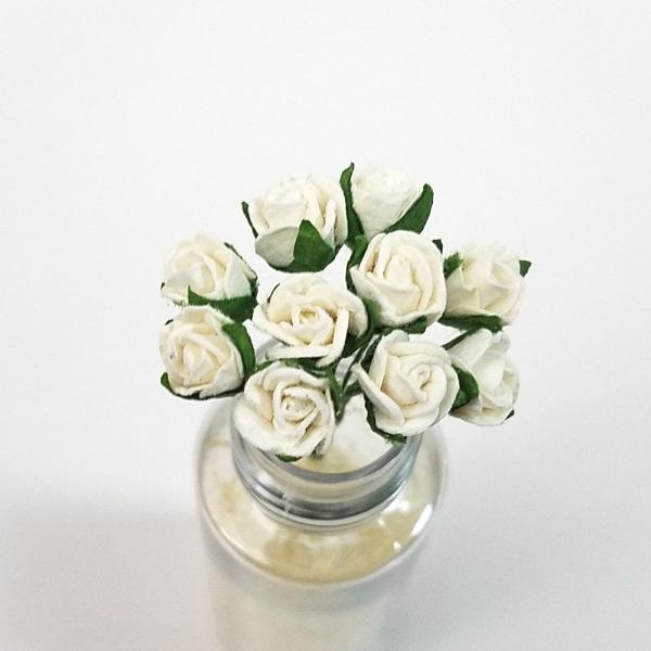 【ペーパーフラワー】【ミニ造花】【ハンドメイド素材】【手芸】【手作り】【ハンドメイド】【リース】【ブーケ】【アートフラワー】【ミニチュア】【ドールハウス】