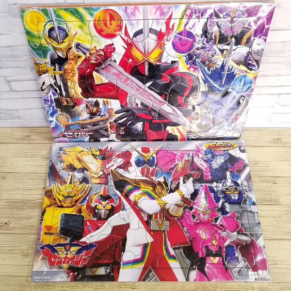 パズル[セイカのパズル 2個セット 機界戦隊ゼンカイジャー65ピース＆仮面ライダーセイヴァー55ピース(未開封)] 子供向けパズル