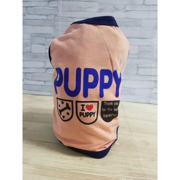 PUPPYロゴプリント ピンク色犬服 2号サイズ : FUNFUNほうむず - 通販