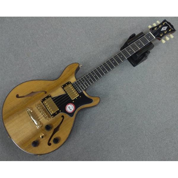 Seventy Seven Guitars / ALBATROSS-JAZZ-JT FMY NA セミホロウボディ  フレイムマートルトップ／セミホロウボディ ハードケース付属【現物画像】