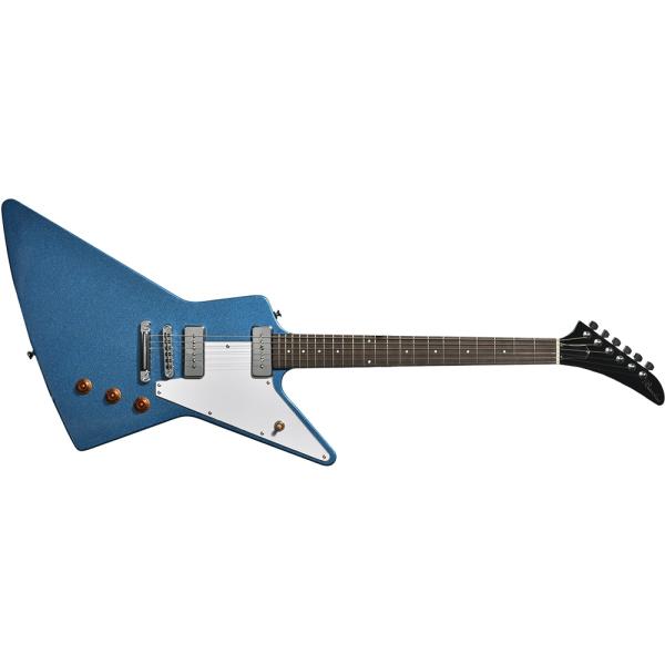 Bacchus Global Series / BEX-STD/S LPB (Lake Placid Blue) エクスプローラーシェイプモデル P-90【お取り寄せ】