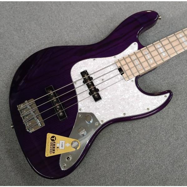 Bacchus Universe Series / WJB-750M-ASH STP(See-Through Purple) アッシュボディ　 バッカス・ベース【現物画像】