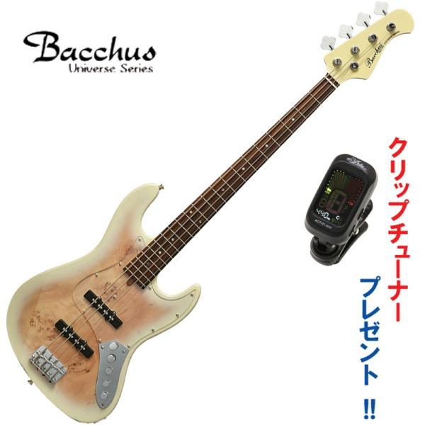 Bacchus universe series アクティブベース　4弦 Bacchus Craft Series 4弦アクティブベース「WL4DX-ASH・AC