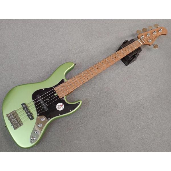 Bacchus Univers Series / WJB5-1DX-AC RSM/M FGRM (French Green Metallic) ・アクティヴ 5弦仕様  ローステッドメイプルネック【現物画像】