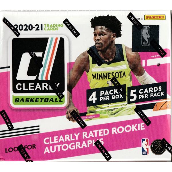 NBA 2020-2021 CLEARLY BOX 新品未開封 NBA 2020-21 CLEARLY DONRUSS BASKETBALL シュリンク付き未開封