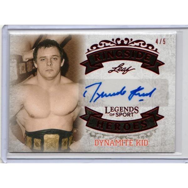 ダイナマイト・キッド　直筆サインポートレート　新日本プロレス　全日本プロレス ダイナマイト・キッド 直筆サインポートレート 新日本プロレス