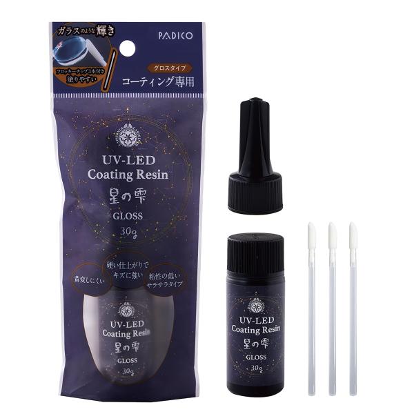 パジコ 星の雫 グロス 30g パジコ フロッキーチップ付き ノズル付き 403366