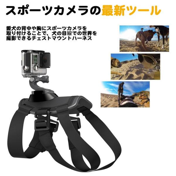 犬用チェストマウントハーネス スポーツカメラ取り付け便利グッズ ワンちゃんの視点から世界を発見 Gopro Sjcamなど 対応 Jtx0 Buyee Buyee Japanese Proxy Service Buy From Japan Bot Online