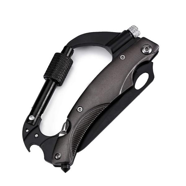 7in1折り畳みマルチツール 多機能 Ledライト ナイフ ガラスハンマー プラス マイナスドライバー 栓抜き カラビナ 非常時 アウトドア サバイバル Ksk7339 Org ファンライフショップ 通販 Yahoo ショッピング