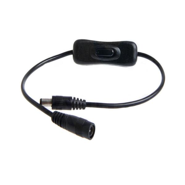 DC 12VCCXCb` 5.5mmx2.1mmIX - XDCWbNRlN^ DCdA_v^I/It{^t LEDXgbvR[hpXCb` DCB5521SW