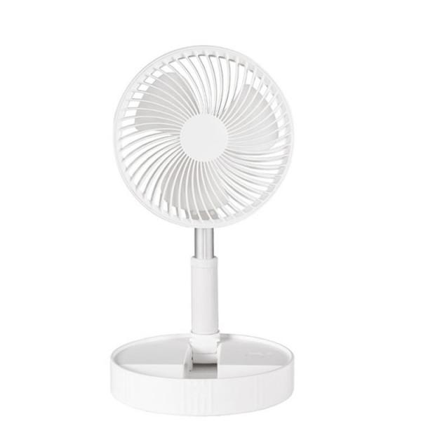 折畳扇風機 風量3段 伸縮式 高さ調節可 最大97cmまで 静音 コードレス 充電式 卓上扇風機 180度角度調節 コンパクト リビング 卓上 屋外にも  FANS1897NEW
