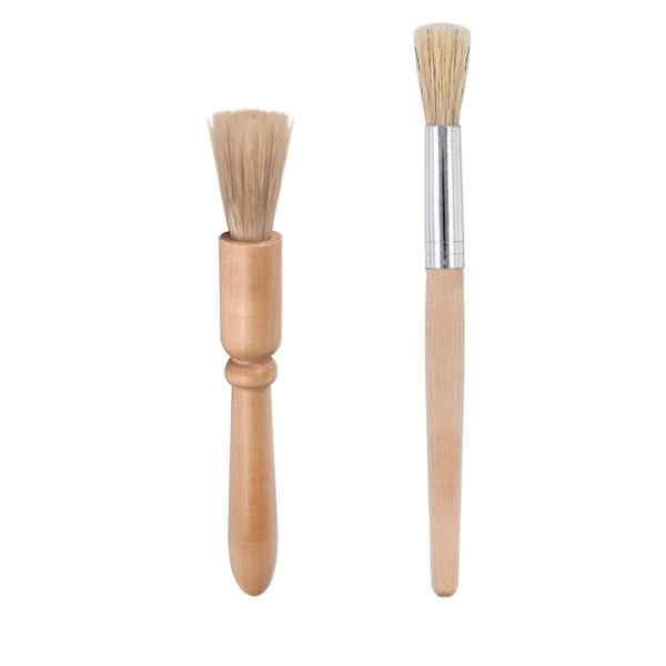 ※多くのお客様に可能な限り最短で配送するためにも、置き配での配送にご理解・ご了承願います。【商品名】　Cluoling コーヒーグラインダークリーンブラシ 2つのスタイル 掃除道具 コーヒー はけ コーヒーミル お手入れ ブラシ クリーニン...