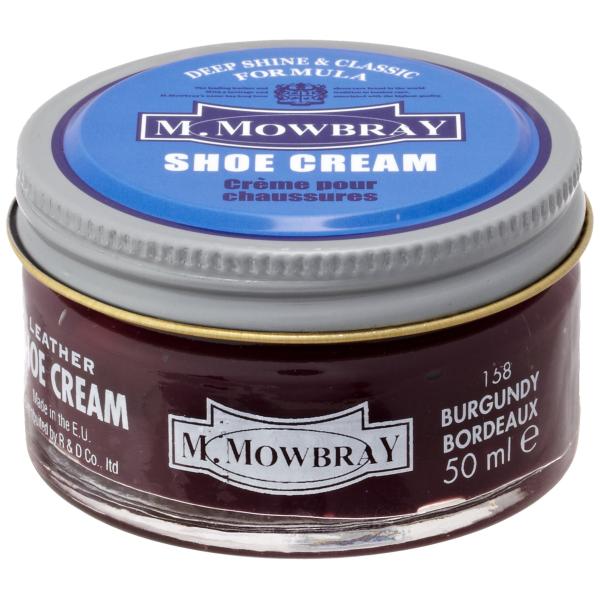 M.モゥブレィ 栄養・保湿・補色・ツヤ出しクリーム 靴クリーム 50ml 栄養・保湿・補色・保革・ツヤ出しクリーム イタリア製 シューケア