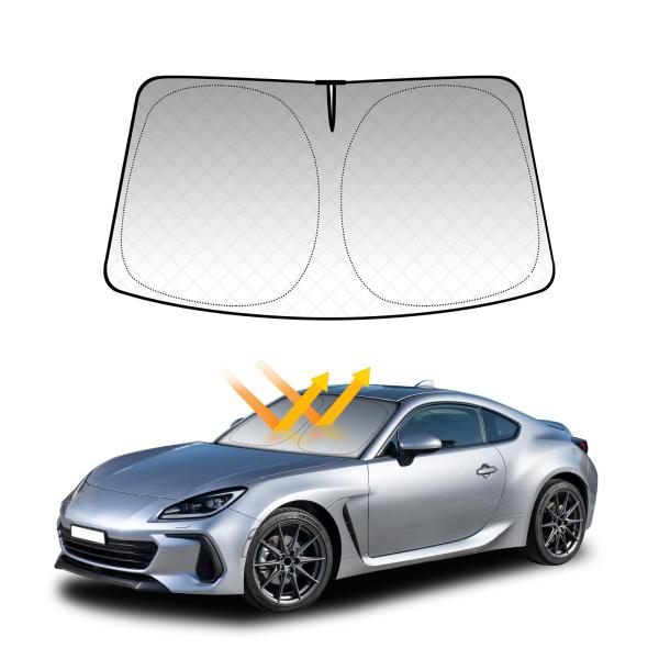 KUNGKIC トヨタ GR86 ZN8 スバル BRZ ZD8 2022 2023 2024 2025 専用 サンシェード フロントウィン