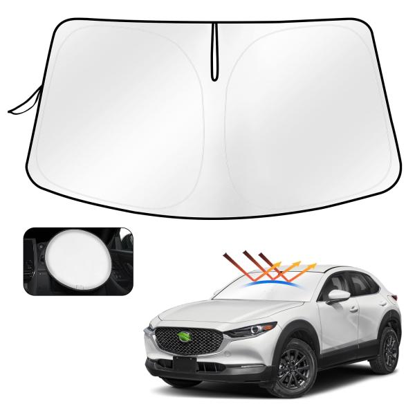 20・遮光・遮熱アップグレードCartist マツダ CX-30 フロントサンシェード DM系 フロントガラス サンシェード サンセッ