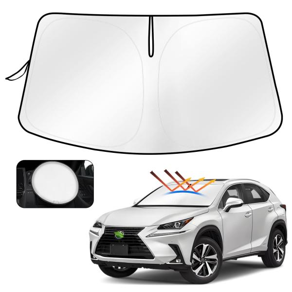 Cartist レクサス NX NX300h AZ10 フロントガラス サンシェード サンセット サンフィア サンライン シェードカーテン