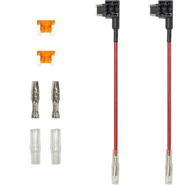 セイワ(SEIWA) 車内用品 ヒューズ電源取り出しコード 低背型 ２本セット IMP080  限定