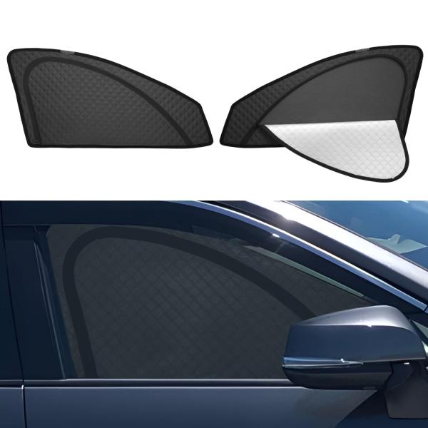2in1 サンシェード+カーテン 一体式MWWM トヨタ RAV4 50系 サンシェード メッシュカーテン サイド用 ラブ4 XAA50 X