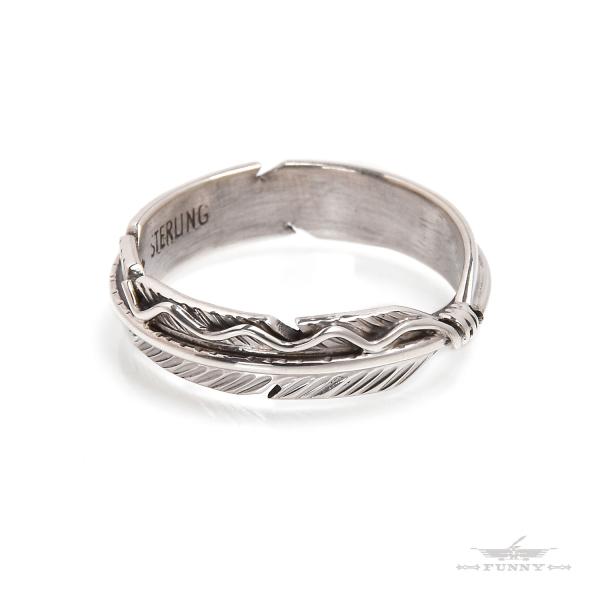 Indian Jewelry FUNNY公式ストア ナバホ族 Joe Mace フェザー