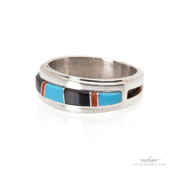 Indian Jewelry FUNNY公式ストア ナバホ族 Wilbert Maskett Jr マルチ