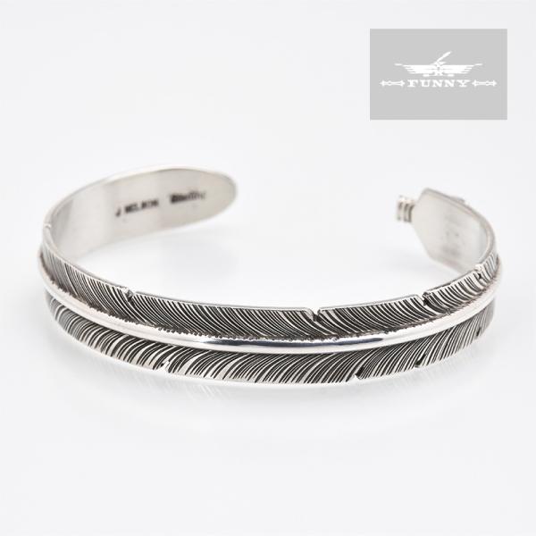 Indian Jewelry FUNNY公式ストア ナバホ族 John Nelson フェザー