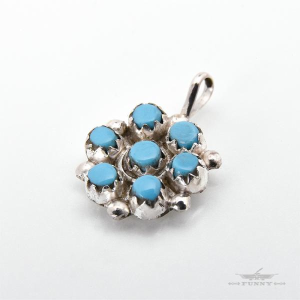 Indian Jewelry FUNNY公式ストア ズニ族 クラスター ペンダント トップ