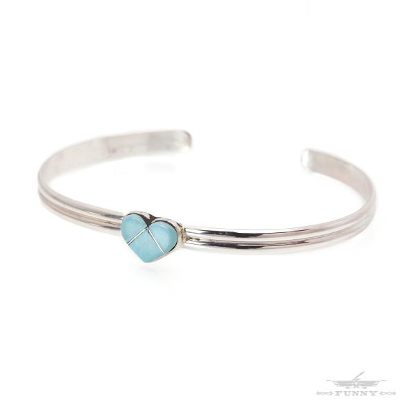 未使用　ズニ　V　HALUSEWA　ターコイズ　バングル　ファニー　FUNNY 未使用 ズニ V HALUSEWA ターコイズ バングル ファニー FUNNYの