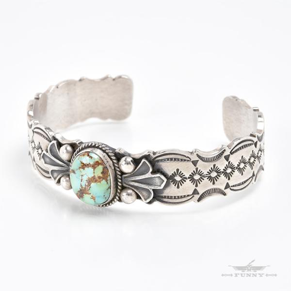 Indian Jewelry FUNNY公式ストア ナバホ族 ボー・リーブス スタンプ