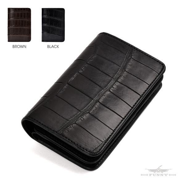 FUNNYビルフォード ポロサスクロコダイル ボディ BLACK 二つ折り財布 fw001-044-0018_sp_01.jpg