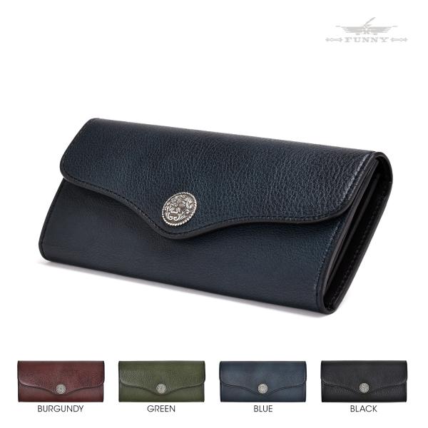 FUNNY ブラック レザー 長財布 FUNNY FUNNY公式ストア ファニー スマートポケット エクストラ
