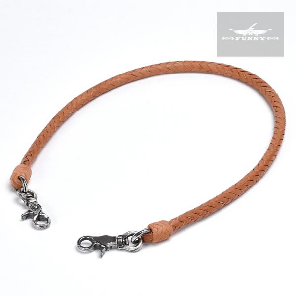 FUNNY公式ストア ファニー レザー ウォレットレーン 8本編み ／ 60cm