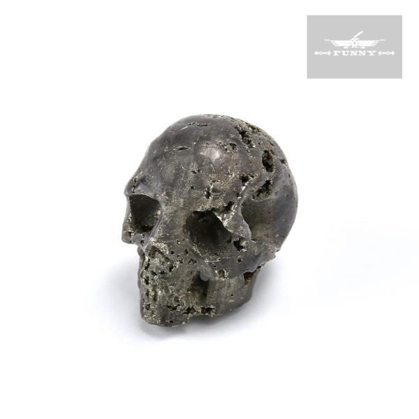 【ブランド名】ARTIFACTUAL（アーティファクチュアル）【作者】LEE DOWNEY (リー・ダウニー)【品名】SKULL SCULPTURE【素材】パイライト【サイズ】W21×H24×D29（mm）※ハンドメイド特有の歪みやずれがあ...