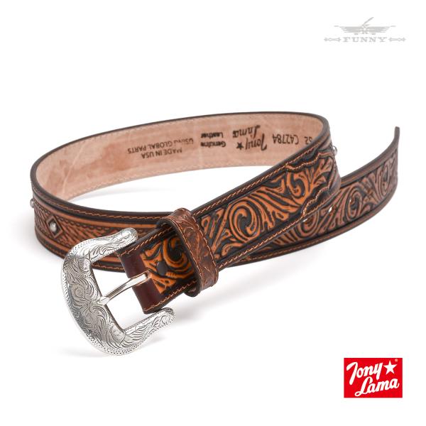 FUNNY公式ストア Tony Lama Diamond Drifter Belt ダイヤモンド